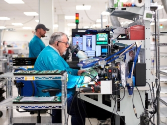 SMT inspector station