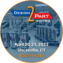 Design-2-Part CT 2022 - Booth #340