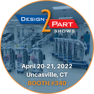 Design-2-Part CT 2022 - Booth #340