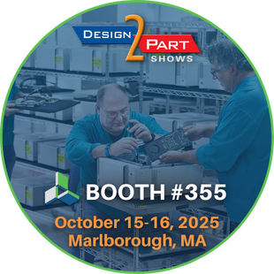 Join Us at the 2025 New England Design-2-Part Show